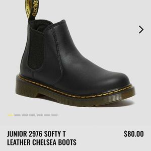 Kids Dr. Martens junior Banzai Chelsea Boot Black US 3